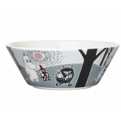 Moomin Arabia Moomin Adventure The Move bowl, grey GreyBlack Clearance