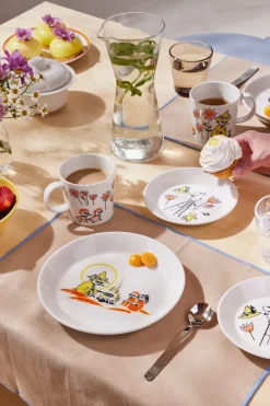 Moomin Arabia x Red Cross Moomin mug ABC Mix 2-pack, 30 cl Multi Hot