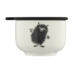 Dsignhouse x Moomin Moomin bowl with lid Ø7 cm, White Clearance