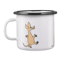 Muurla Moomin enamel mug 25 cl, Retro Sniff Purple Hot