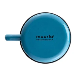 Muurla Moomin enamel mug 550 ml, The Groke Blue Sale