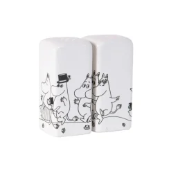 Pluto Design Moomin family salt and pepper shakers, White Outlet
