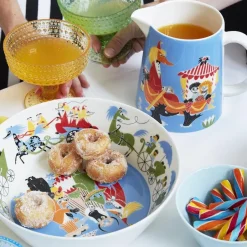 Moomin Arabia Moomin Friendship serving bowl, 23 cm BlueBlack Sale