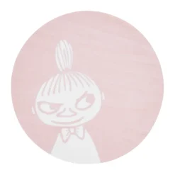 Muurla Moomin glass coaster Ø10 cm, Little My Pink Sale
