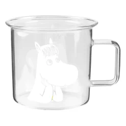 Muurla Moomin glass mug clear 35 cl, Snorkmaiden Transparent Discount
