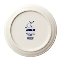 Moomin Arabia Moomin Haru cup with saucer, 2 pieces BlueWhite New
