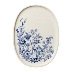 Moomin Arabia Moomin Haru serving plate, Too-ticki, 17 cm BlueWhite Online