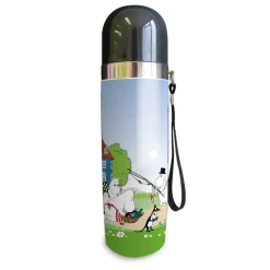 Opto Design Moomin Holiday-Summer thermal flask 0.5 l, Green Multi Clearance