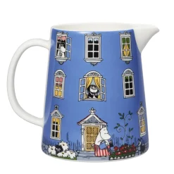 Moomin Arabia Moomin house jug, 1 l BlueRed Clearance
