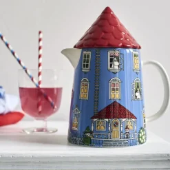 Moomin Arabia Moomin house jug, 1 l BlueRed Clearance
