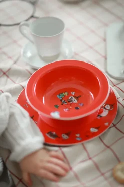 Rätt Start Moomin Little My suction plate Ø15.5 cm, Red Best