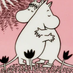 Moomin Arabia Moomin Love bowl, Pink