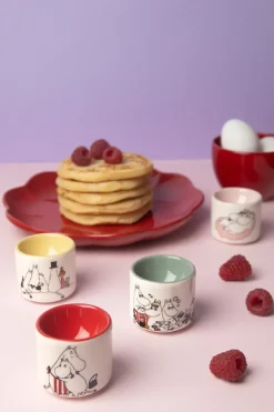 Pluto Design Moomin love egg cup 4 pieces, White-multi WhiteMulti Sale