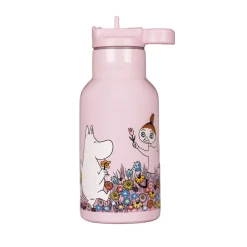 Rätt Start Moomin Meadow water bottle 34 cl, Pink Sale