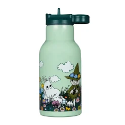 Rätt Start Moomin Meadow water bottle 34 cl, Green Sale