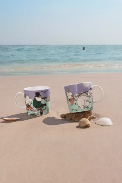 Moomin Arabia Moomin mug 2025 Beach day, 30 cl Multi Hot
