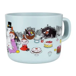 Rätt Start Moomin Picnic mug 25 cl, Light Blue Clearance