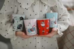 Rätt Start Moomin Picnic tumblermugs 20 cl 2-pack, Blue-grey BlueGrey Discount