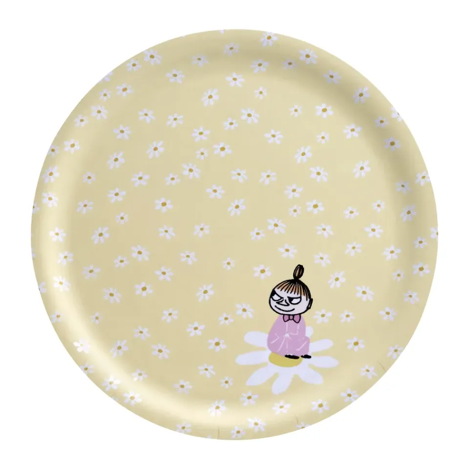 Muurla Moomin tray Ø25 cm, Flowers Yellow Discount