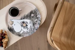 Muurla Moomin tray Ø35 cm, Summer night Beige Outlet
