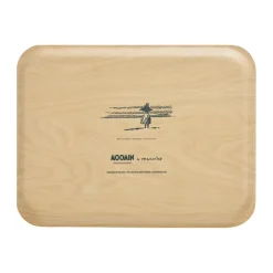Muurla Moomin tray 32x42 cm, Finnish Moominvalley map Beige Outlet
