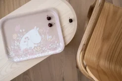 Muurla Moomin tray 28x36 cm, Flower field Beige Outlet