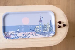 Muurla Moomin tray 22x43 cm, Sunset Blue Online