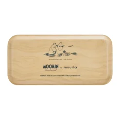 Muurla Moomin tray 13x27 cm, The pier Beige Online