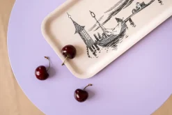 Muurla Moomin tray 13x27 cm, The pier Beige Online