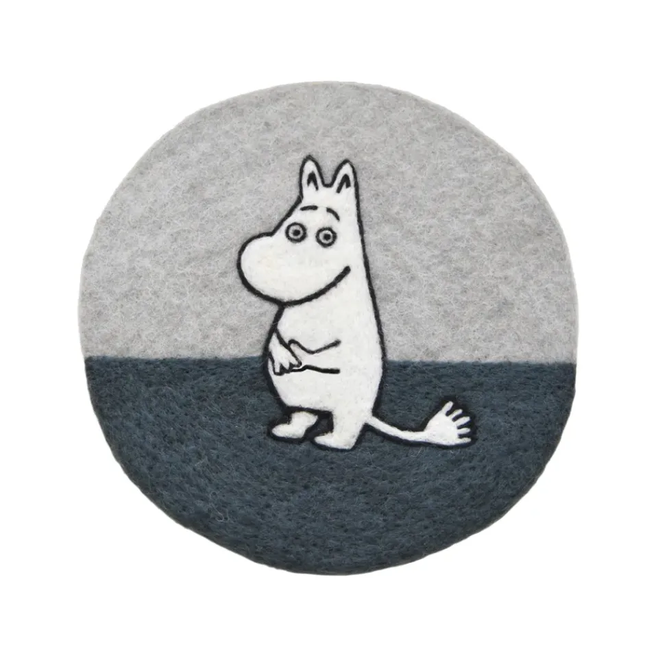 Klippan Yllefabrik Moomin trivet Ø21 cm, Grey Hot