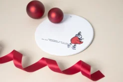 Pluto Design Moomin troll trivet Ø17 cm, Little My White Sale