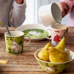 Moomin Arabia Moomintroll Moomin mug, Grass Green New