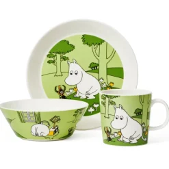 Moomin Arabia Moomintroll Moomin mug, Grass Green New