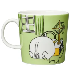 Moomin Arabia Moomintroll Moomin mug, Grass Green New
