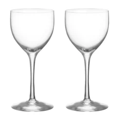 Orrefors More Nick & Nora glasses 17 cl 2-pack, Clear Transparent Clearance