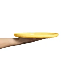 Mateus MSY plate 25 cm, Yellow Hot