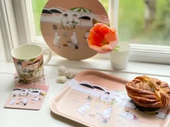 Opto Design Mumin tray summer 2021, Apricot-sand Multi Online