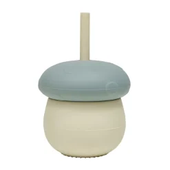 OYOY Mushroom cup, Off-white blue WhiteBlue Online