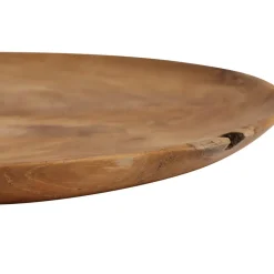 MUUBS teak plate 37 cm, Nature Beige Clearance