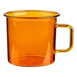 Muurla glassmug 35 cl, Amber Orange Sale