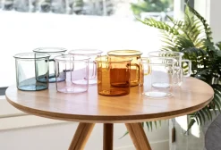Muurla glassmug 35 cl, Amber Orange Sale