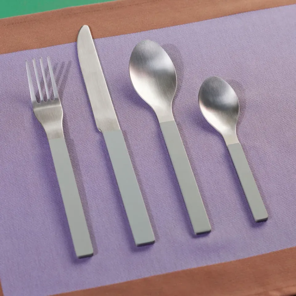 HAY MVS cutlery set 4 pieces, Green Best