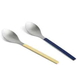 HAY MVS serving spoon 2-pack, Dark blue-yellow Multi Discount