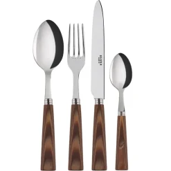 SABRE Paris Nature cutlery 24 pcs, natural wood Brown New