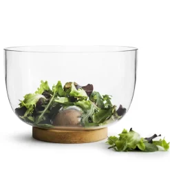 Sagaform Nature serving bowl, large Transparent Hot