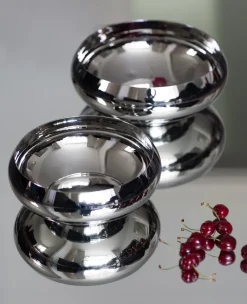 Kay Bojesen NEST bowl Ø27 cm, Polished steel Silver-coloured Best