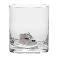 Kosta Boda New Friends glass 46 cl, Arctic fox Transparent New