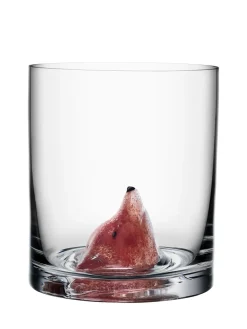 Kosta Boda New Friends glass 46 cl, Fox Transparent Outlet