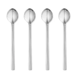 Georg Jensen New York latte spoons, 4-pack Silver-coloured