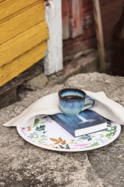 Almedahls Ängsö tray Ø38 cm, -beige Multi Best